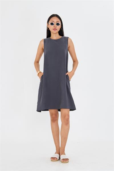 Sıfır Kol Modal Elbise
