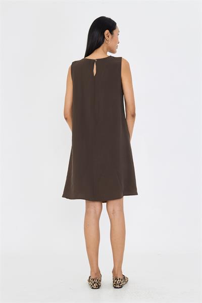 Sıfır Kol Modal Elbise