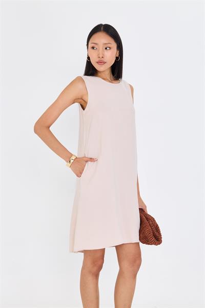 Sıfır Kol Modal Elbise