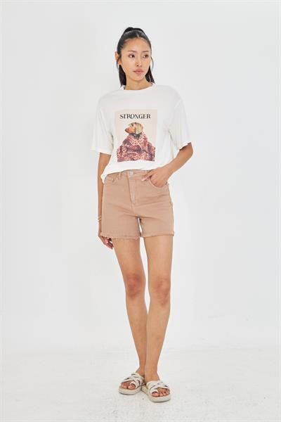 Stronger  Baskılı T-Shirt