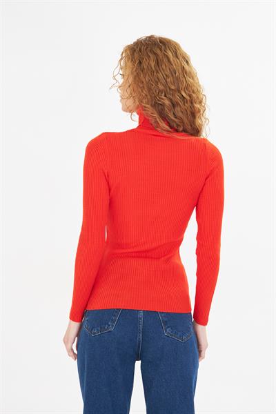 Tam Balıkçı Yaka Kazak 