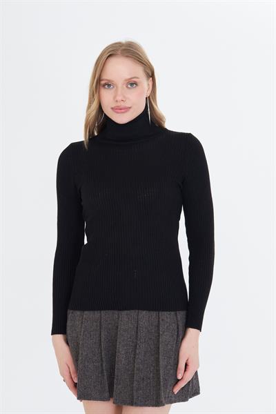 Tam Balıkçı Yaka Kazak 