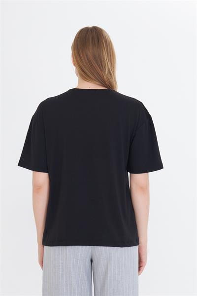 Taş İşlemeli T-Shirt