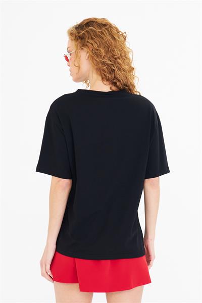 Ayıcık Baskılı Taşlı T-Shirt