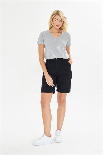 V Yaka Simli T-Shirt