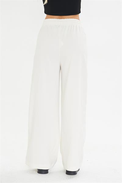 Yanları Şeritli Poliviskon Pantolon 