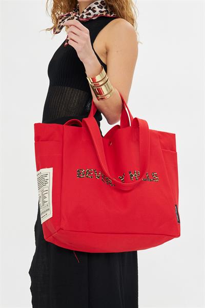 Beverly Hills Kanvas Omuz Çantası 