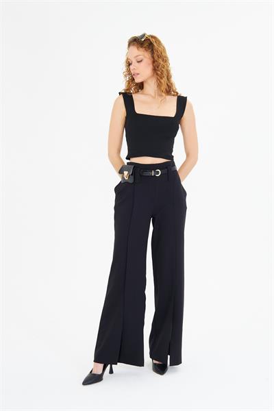 Yırtmaçlı Atlas Pantolon 