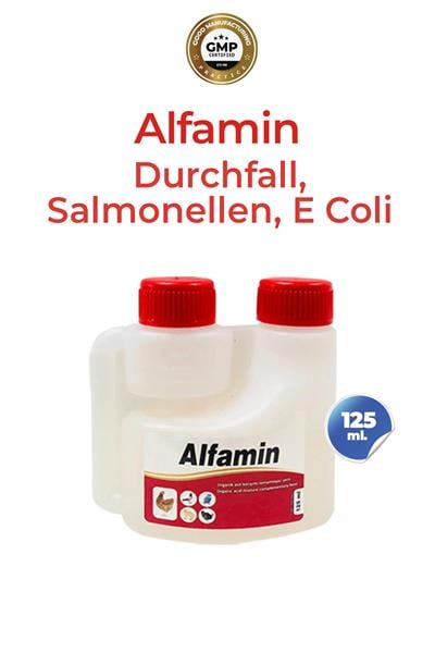 Alfamin Schüttel- und Trocknungsmittel für Durchfall 125 ml