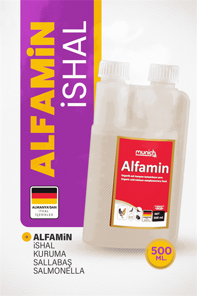 Munich Vet Alfamin İshal Sallabaş ve Kuruma Ürünü 500 ml