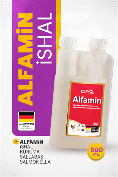 Munich Vet Alfamin İshal Sallabaş ve Kuruma Ürünü 500 ml