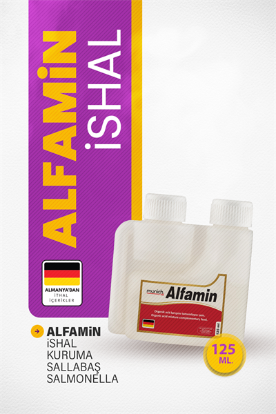 Munich Vet Alfamin İshal Sallabaş ve Kuruma Ürünü 125 ml