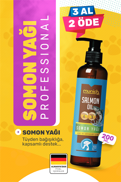 Munich Vet Balık Yağı Fish Oil 200 ml