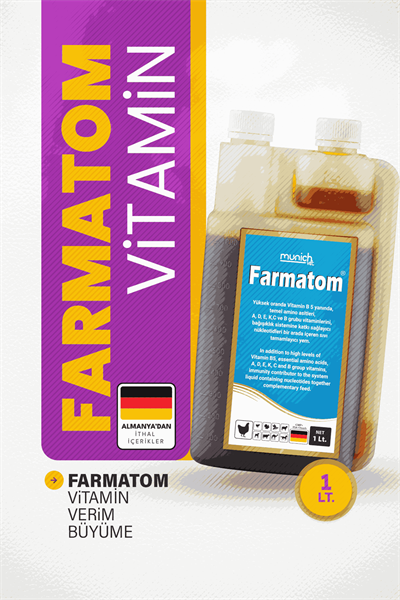 Munich Vet Farmatom Kanatlı Vitamini 1000 ml