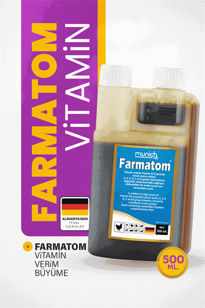 Munich Vet Farmatom Kanatlı Vitamini 500 ml