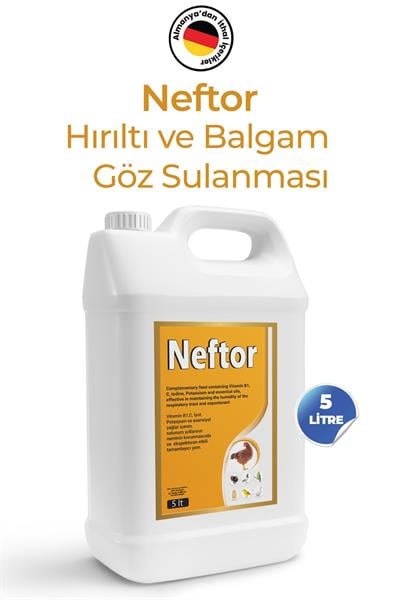 Munich Vet Neftor Hırıltı ve Balgam Ürünü 5 litre