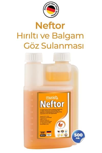 Munich Vet Neftor Hırıltı ve Balgam Ürünü 500 ml