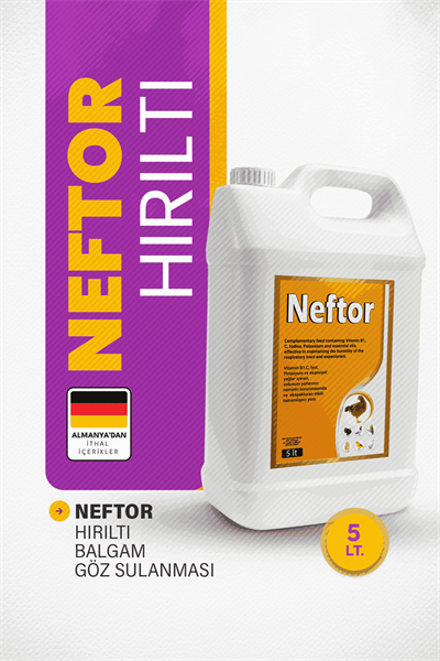 Munich Vet Neftor Hırıltı ve Balgam Ürünü 5 litre