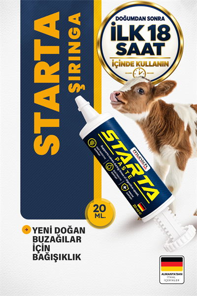 Munich Vet Starta Yeni Doğan Buzağı Şırıngası