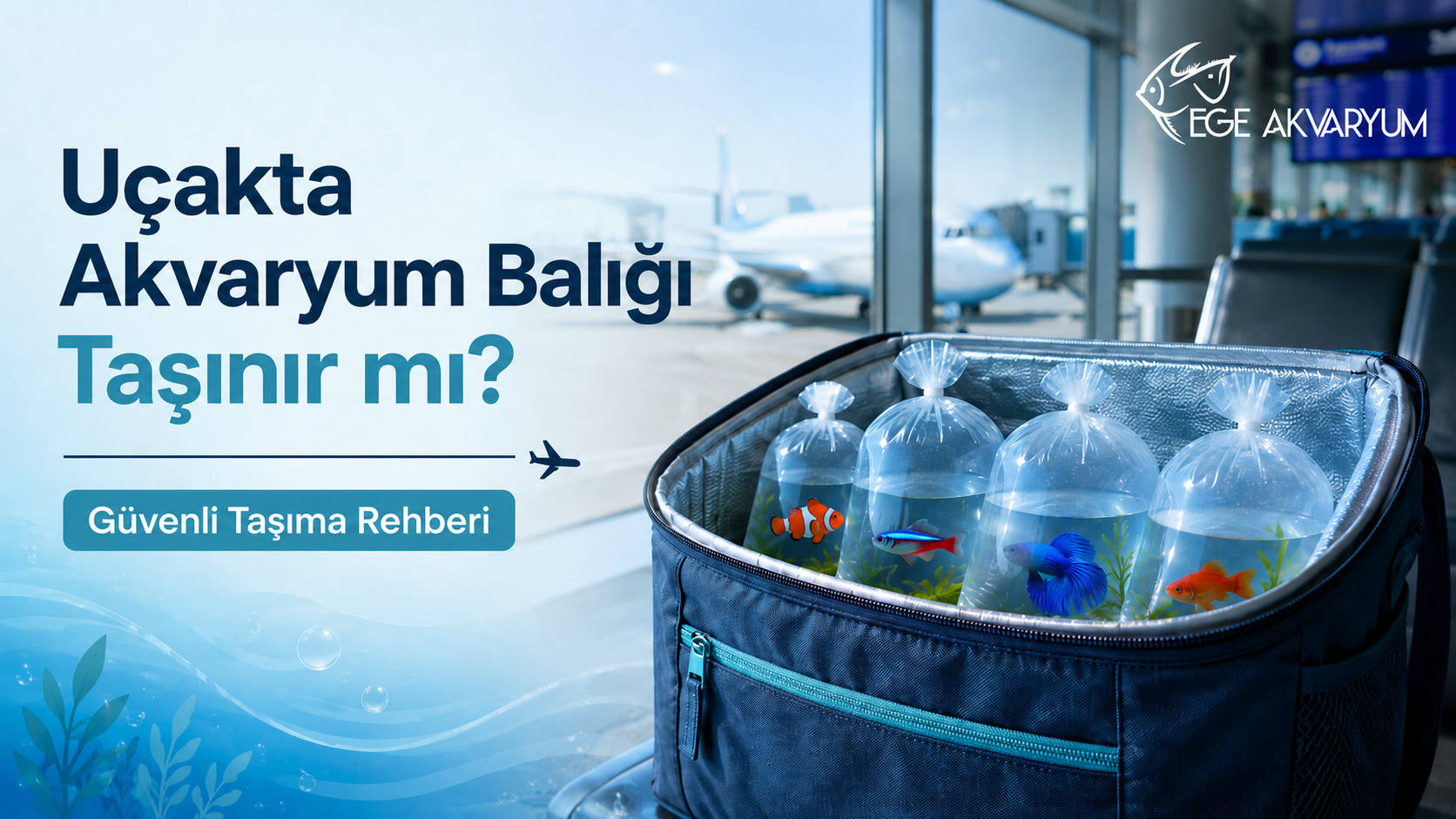 Uçakta akvaryum balığı taşıma rehberi