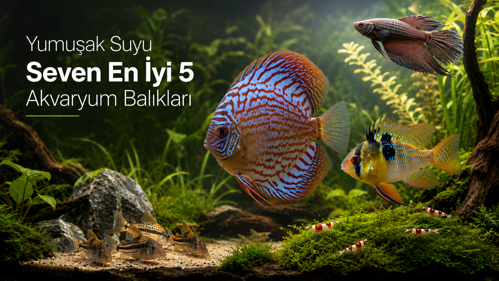 Yumuşak Suyu Seven En İyi 5 Akvaryum Balığı