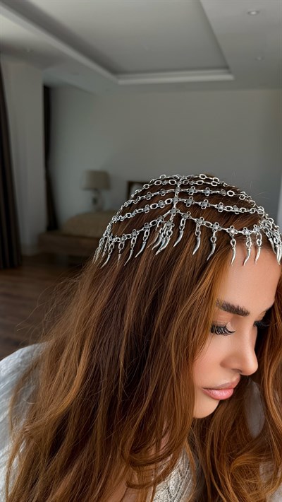 Gümüş Kendy Saç Aksesuarı
