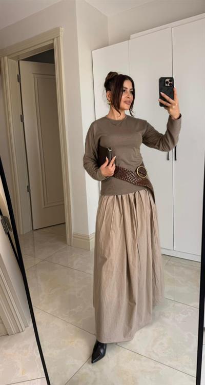 İkili Görünümlü Elbise