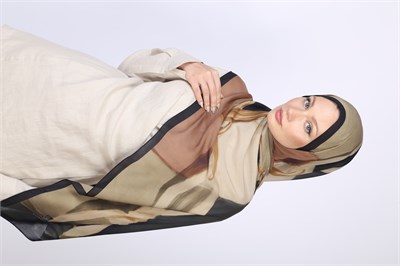 ABRA DESEN ŞAL-SİYAH