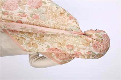 ALIÇ DESEN ŞAL-PASTEL PEMBE