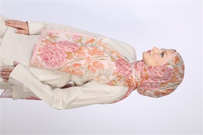ALIÇ DESEN ŞAL-PEMBE