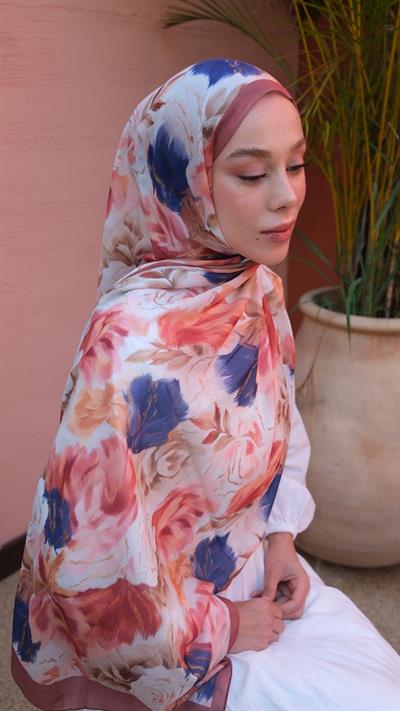 AMELİS ŞAL GÜL KURUSU-8