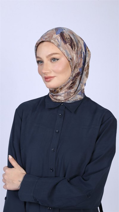 ANASTASİA DESEN EŞARP BEJ