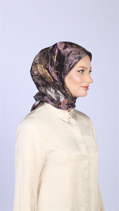 ANASTASİA DESEN EŞARP SİYAH