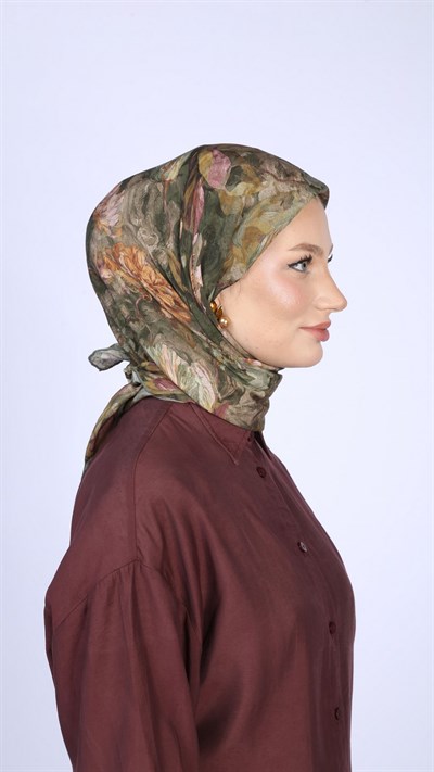 ANASTASİA DESEN EŞARP YEŞİL