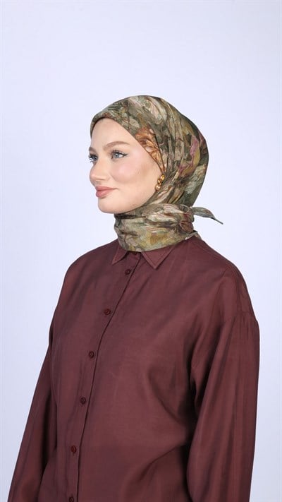 ANASTASİA DESEN EŞARP YEŞİL