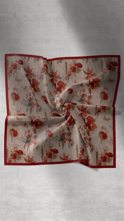BLİSS DESEN EŞARP BORDO