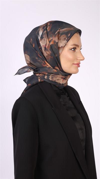 BLİSS DESEN EŞARP SİYAH