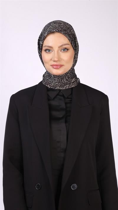 ARİA DESEN EŞARP SİYAH