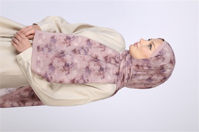 BATİK DESEN ŞAL-PEMBE