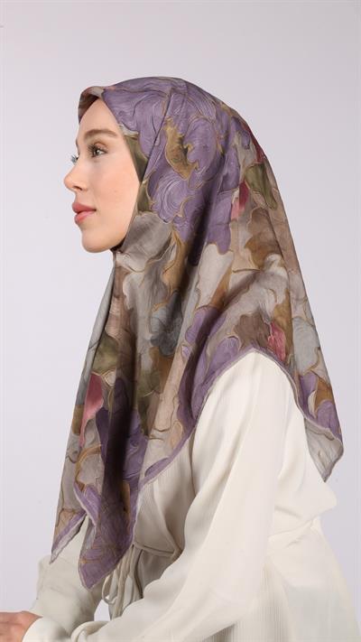 BELLA DESEN EŞARP LİLA-8