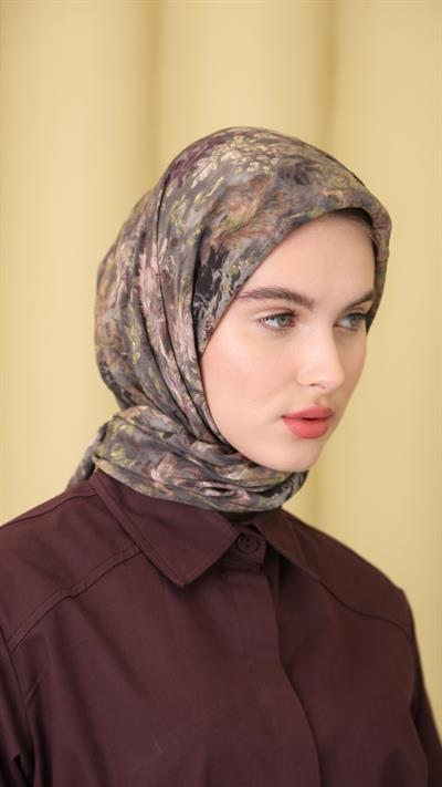 CARMELA DESEN EŞARP GRİ