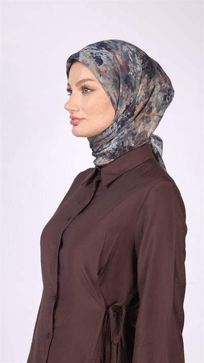 CARMELA DESEN EŞARP MAVİ
