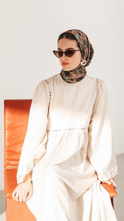 CARMELA DESEN EŞARP YEŞİL