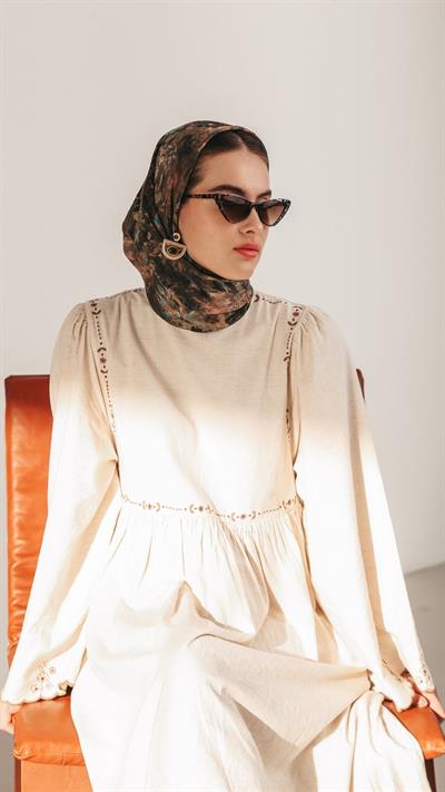 CARMELA DESEN EŞARP YEŞİL