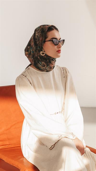 CARMELA DESEN EŞARP YEŞİL