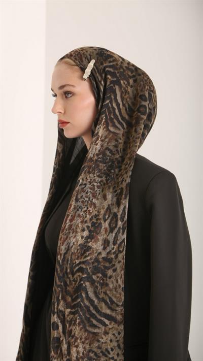 DARK LEOPARD ŞAL YEŞİL
