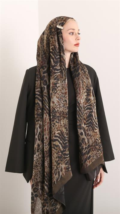 DARK LEOPARD ŞAL YEŞİL