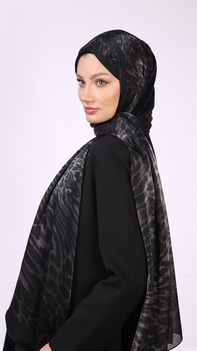 DARK TİGRİS ŞAL SİYAH