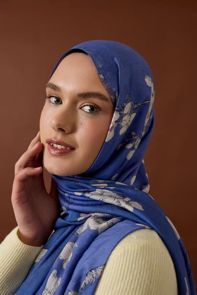 DORA DESEN ŞAL-MAVİ-3