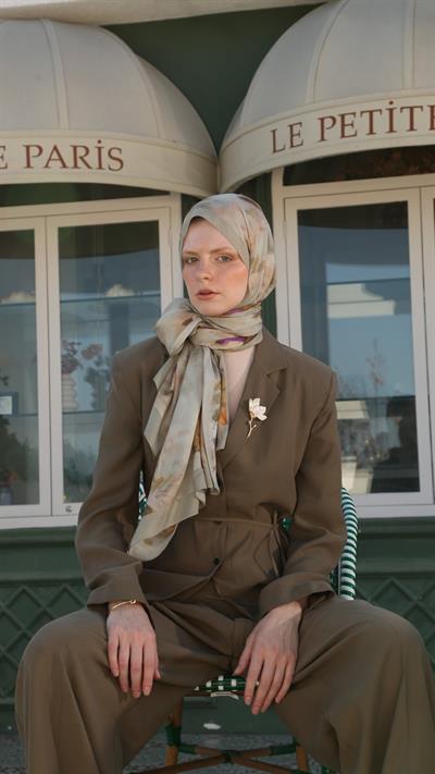 ELANOR DESEN ŞAL VİZON-3